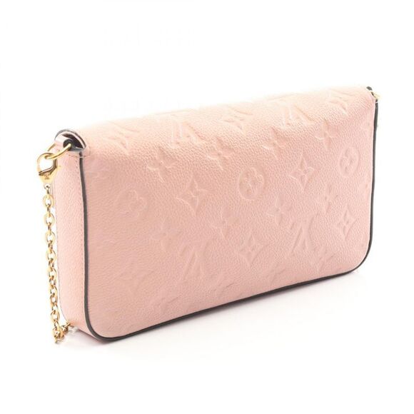 Louis Vuitton Shoulder Bag Pochette Félicie M67856 Rose Poudre Leather Pochette - Picture 2 of 11